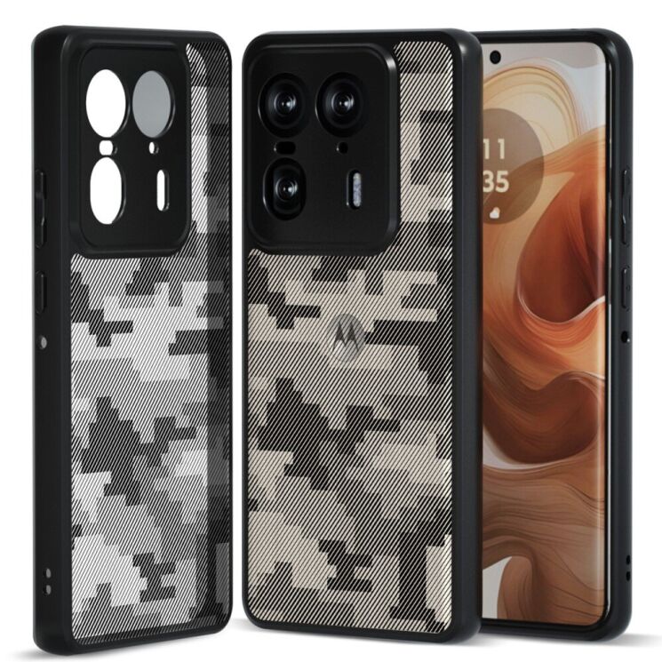 Защитный чехол IBMRS Military для Motorola Edge 50 Ultra - Grid Camouflage: фото 1 из 8