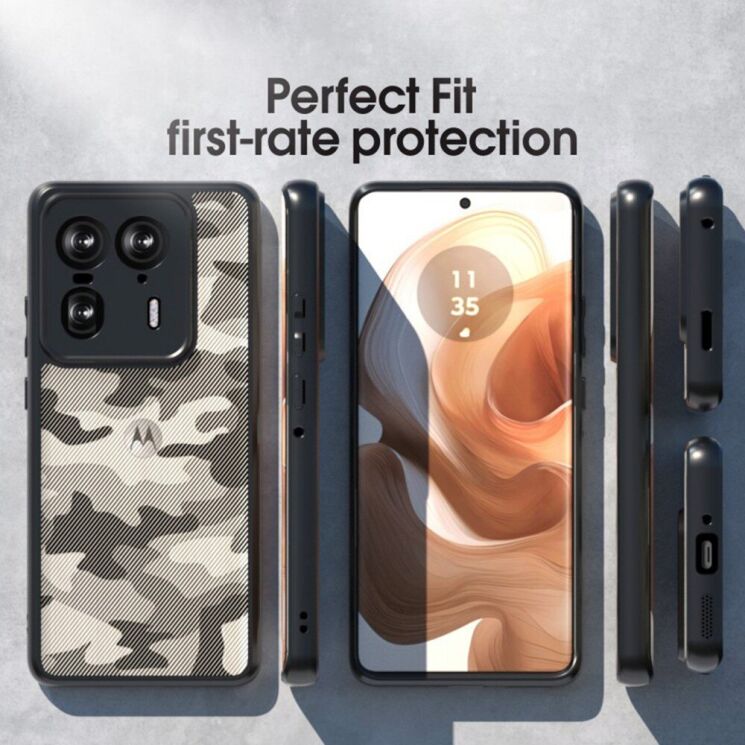 Защитный чехол IBMRS Military для Motorola Edge 50 Ultra - Artistic Camouflage: фото 8 из 8