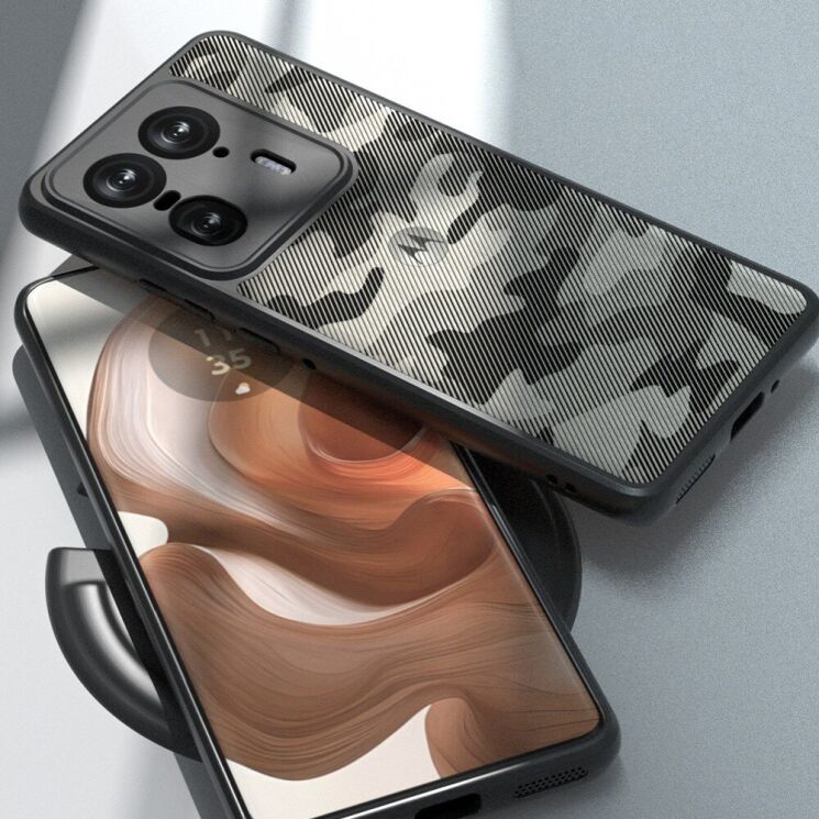 Защитный чехол IBMRS Military для Motorola Edge 50 Ultra - Artistic Camouflage: фото 7 из 8
