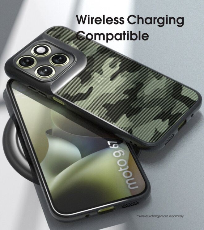 Захисний чохол IBMRS Military для Motorola Moto G77 - Artistic Camouflage: фото 5 з 7