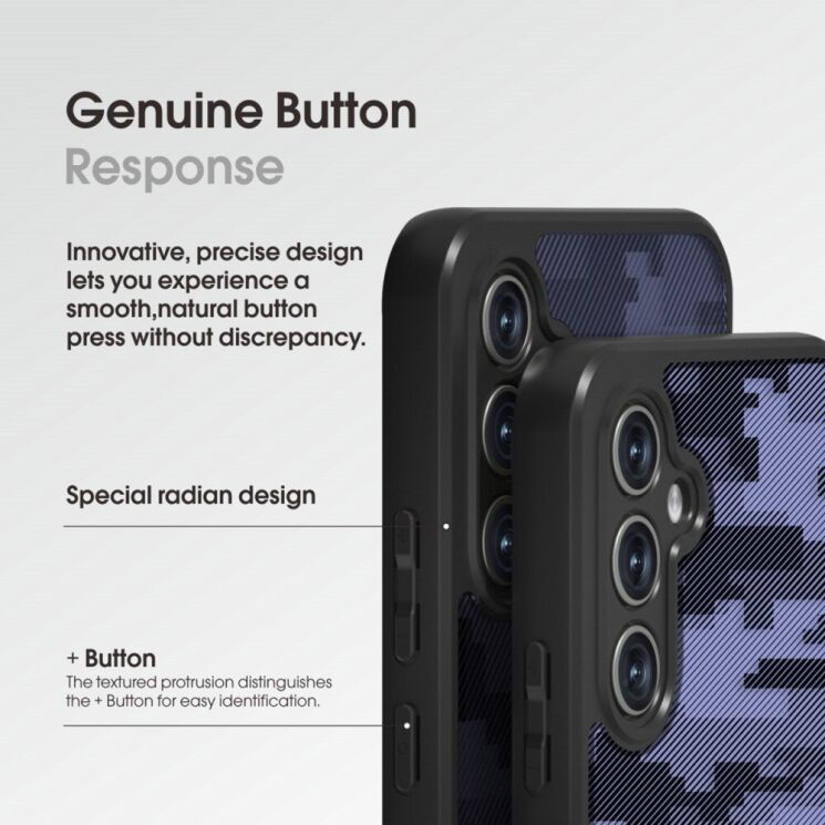 Защитный чехол IBMRS Military для Samsung Galaxy A54 (A546) - Grid Camouflage: фото 4 из 6