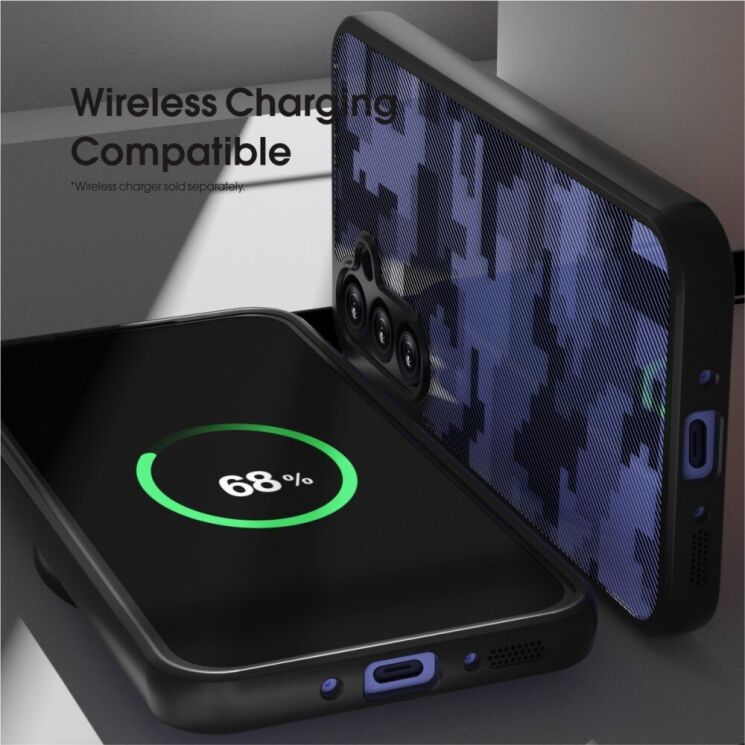 Защитный чехол IBMRS Military для Samsung Galaxy A54 (A546) - Grid Camouflage: фото 5 из 6