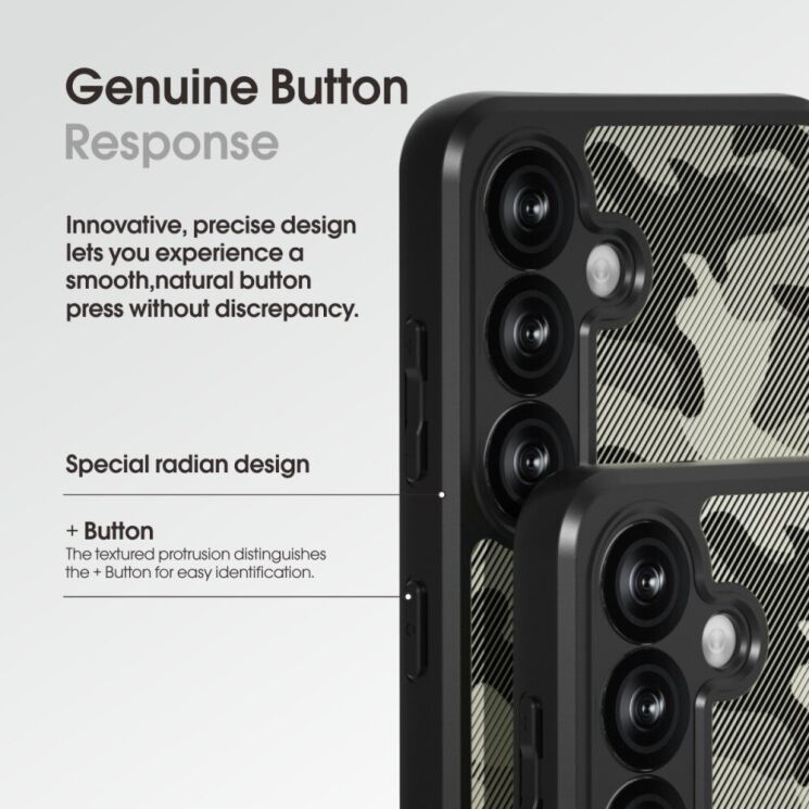 Захисний чохол IBMRS Military для Samsung Galaxy S25 Plus (S936) - Artistic Camouflage: фото 3 з 6