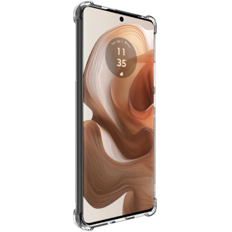 Защитный чехол IMAK Airbag MAX Case для Motorola Edge 50 Ultra - Transparent: фото 2 из 5