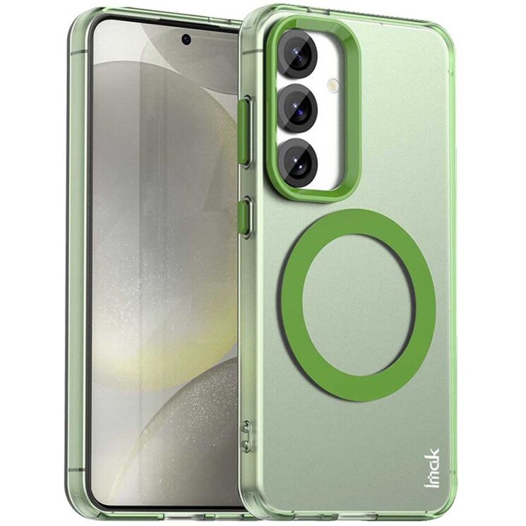 Защитный чехол IMAK Candy Series Magnetic для Samsung Galaxy S25 (S931) - Green: фото 1 из 8