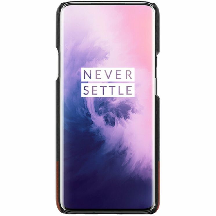 Захисний чохол IMAK Leather Series для OnePlus 7 Pro - Black: фото 4 з 14