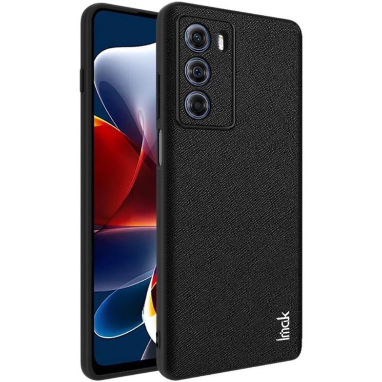 Захисний чохол IMAK LX-5 Series для Motorola Moto G200 - Cross Texture: фото 1 з 13