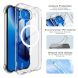 Защитный чехол IMAK Space Shield MagSafe для Google Pixel 10a - Transparent (407365T). Фото 8 из 10