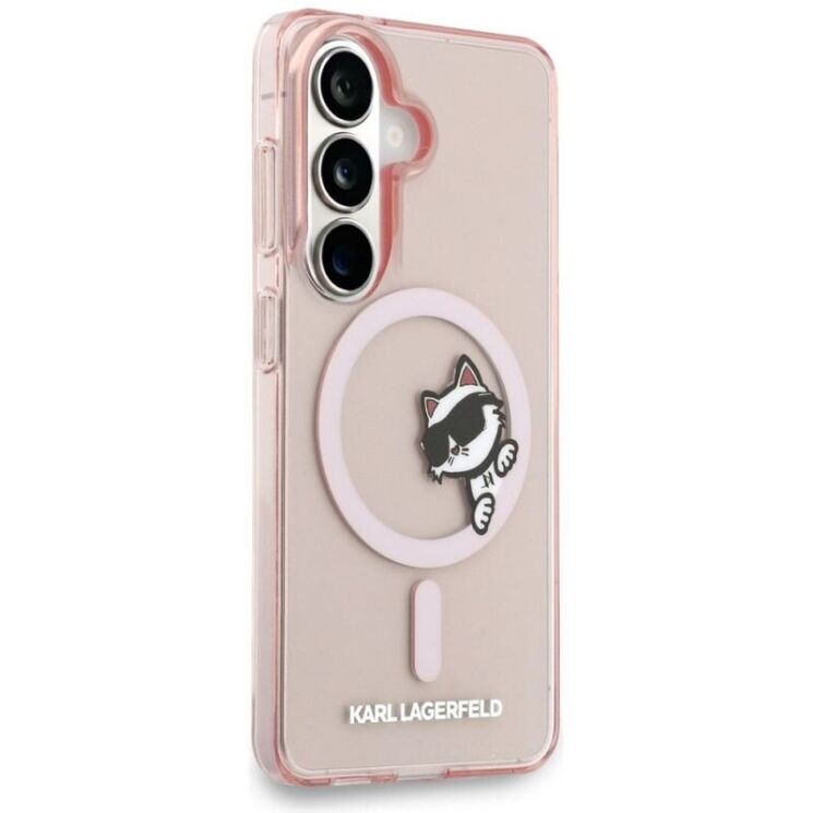 Защитный чехол Karl Lagerfeld IML Peekaboo MagSafe для Samsung Galaxy S26 (KLHMS26S6HCPSCP) - Pink (412001C) Защитный чехол Karl Lagerfeld IML Peekaboo MagSafe для Samsung Galaxy S26 (KLHMS26S6HCPSCP) - Pink: фото 4 из 8