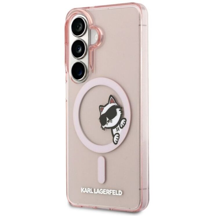 Защитный чехол Karl Lagerfeld IML Peekaboo MagSafe для Samsung Galaxy S26 (KLHMS26S6HCPSCP) - Pink (412001C) Защитный чехол Karl Lagerfeld IML Peekaboo MagSafe для Samsung Galaxy S26 (KLHMS26S6HCPSCP) - Pink: фото 2 из 8