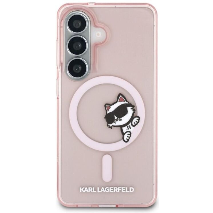 Защитный чехол Karl Lagerfeld IML Peekaboo MagSafe для Samsung Galaxy S26 (KLHMS26S6HCPSCP) - Pink (412001C) Защитный чехол Karl Lagerfeld IML Peekaboo MagSafe для Samsung Galaxy S26 (KLHMS26S6HCPSCP) - Pink: фото 3 из 8