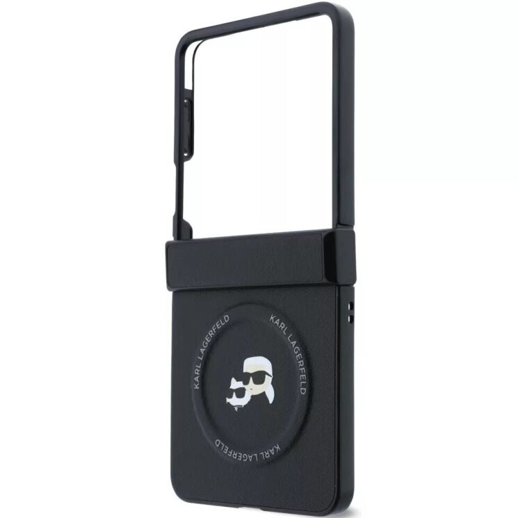 Захисний чохол Karl Lagerfeld Karl&Choupette Pins MagSafe для Samsung Galaxy Flip 8 (KLHMZF8PSMLRKCK) - Black (423575B) Захисний чохол Karl Lagerfeld Karl&Choupette Pins MagSafe для Samsung Galaxy Flip 8 (KLHMZF8PSMLRKCK) - Black: фото 6 з 7