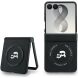 Захисний чохол Karl Lagerfeld Karl&Choupette Pins MagSafe для Samsung Galaxy Flip 8 (KLHMZF8PSMLRKCK) - Black (423575B). Фото 1 з 7