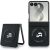 Захисний чохол Karl Lagerfeld Karl&Choupette Pins MagSafe для Samsung Galaxy Flip 8 (KLHMZF8PSMLRKCK) - Black: фото 1 з 7