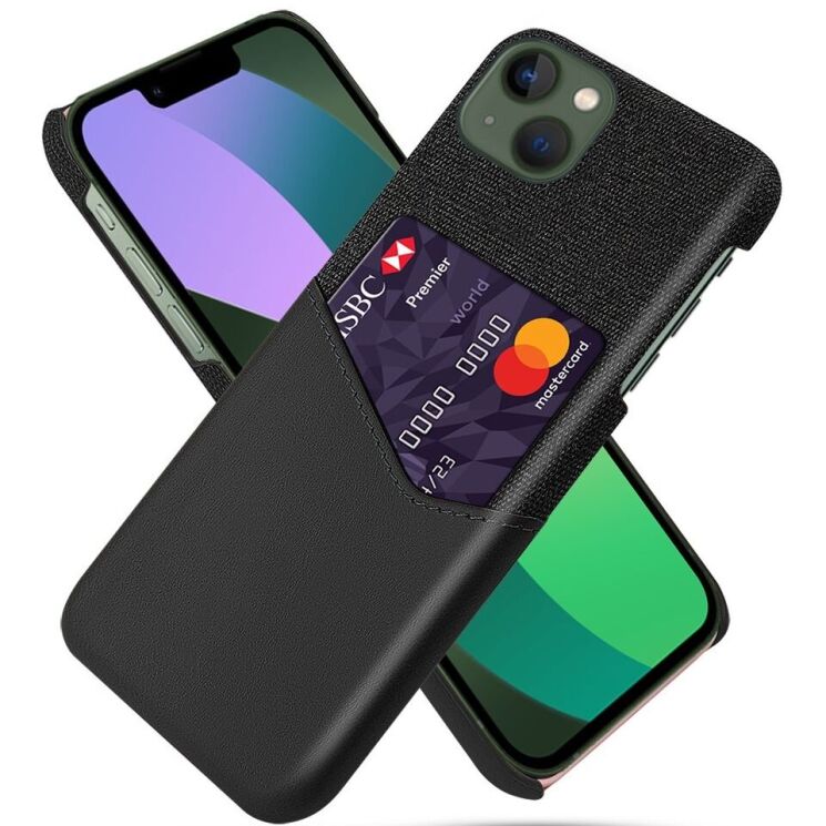Защитный чехол KSQ Business Pocket для Apple iPhone 15 Plus - Black: фото 1 из 4