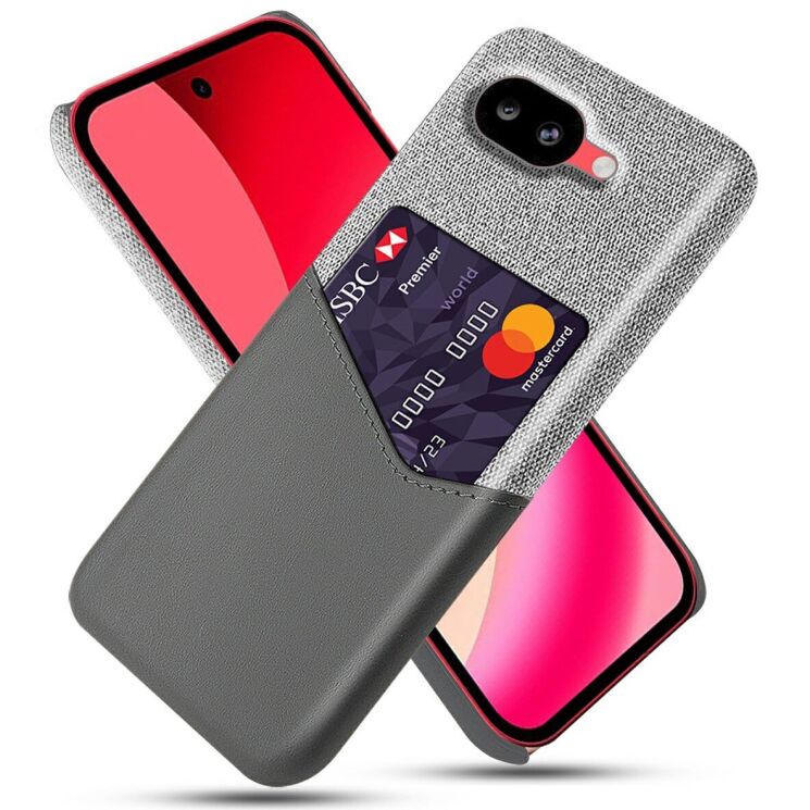 Защитный чехол KSQ Business Pocket для Google Pixel 10a - Grey: фото 1 из 4