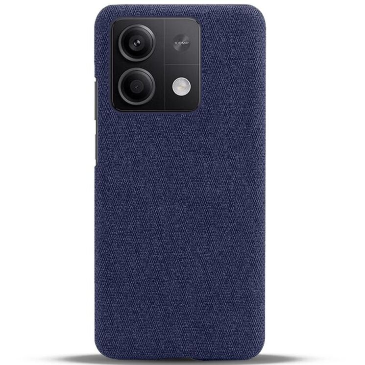 Защитный чехол KSQ Cloth Style для Xiaomi Redmi Note 13 5G - Blue: фото 3 из 5