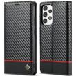 Защитный чехол LC.IMEEKE Carbon Fiber для Samsung Galaxy A52 (A525) / A52s (A528) - Horizontal Stripe (273948A)