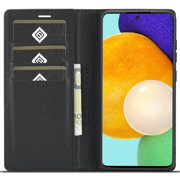 Защитный чехол LC.IMEEKE Carbon Fiber для Samsung Galaxy A52 (A525) / A52s (A528) - Horizontal Stripe: фото 5 из 7