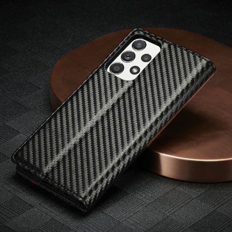 Защитный чехол LC.IMEEKE Carbon Fiber для Samsung Galaxy A52 (A525) / A52s (A528) - Horizontal Stripe: фото 7 из 7