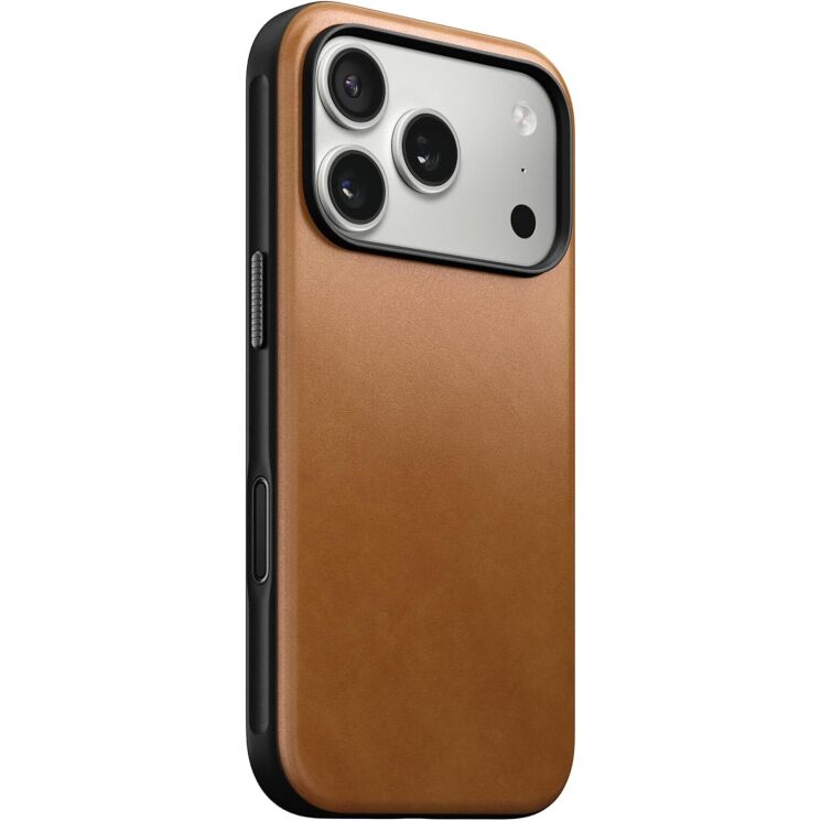 Защитный чехол Nomad Modern Leather Case для iPhone 17 Pro (NM014315858) - English Tan: фото 1 из 12