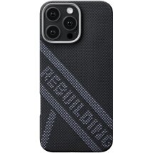 Защитный чехол Pitaka Re-TROS Collaborative Case для Apple iPhone 16 Pro Max (KI1601RTRP) - Rebuilding: фото 1 из 11