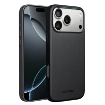 Захисний чохол QIALINO Classic Cover (with MagSafe Support) для iPhone 17 Pro Max - Black: фото 1 з 5