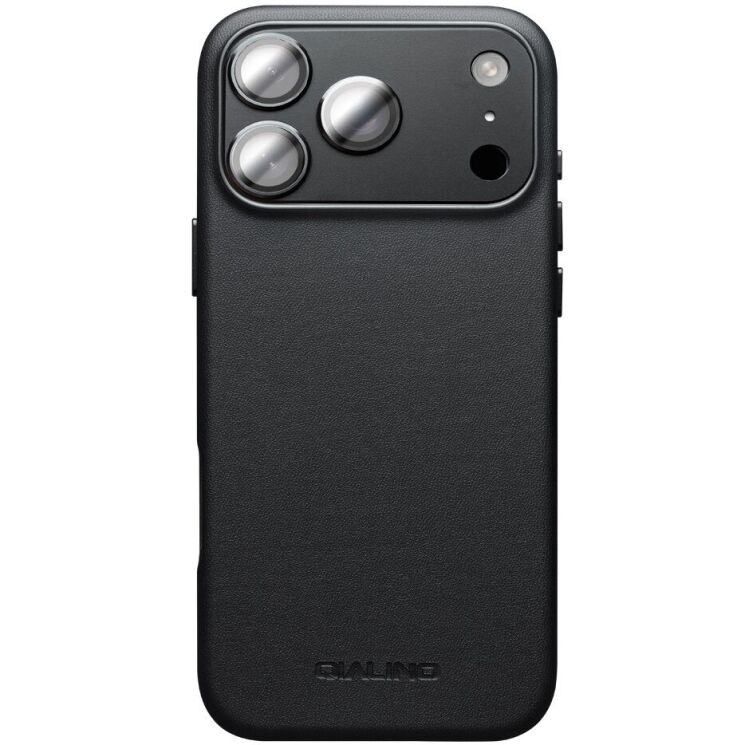 Защитный чехол QIALINO Classic Cover (with MagSafe Support) для Apple iPhone 17 Pro Max - Black: фото 4 из 14