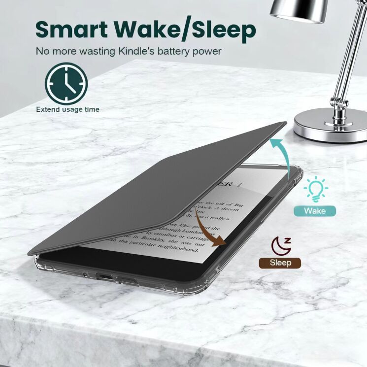 Защитный чехол Reframe Magnetic Cover для Amazon Kindle Paperwhite (2024) - Black: фото 2 из 4