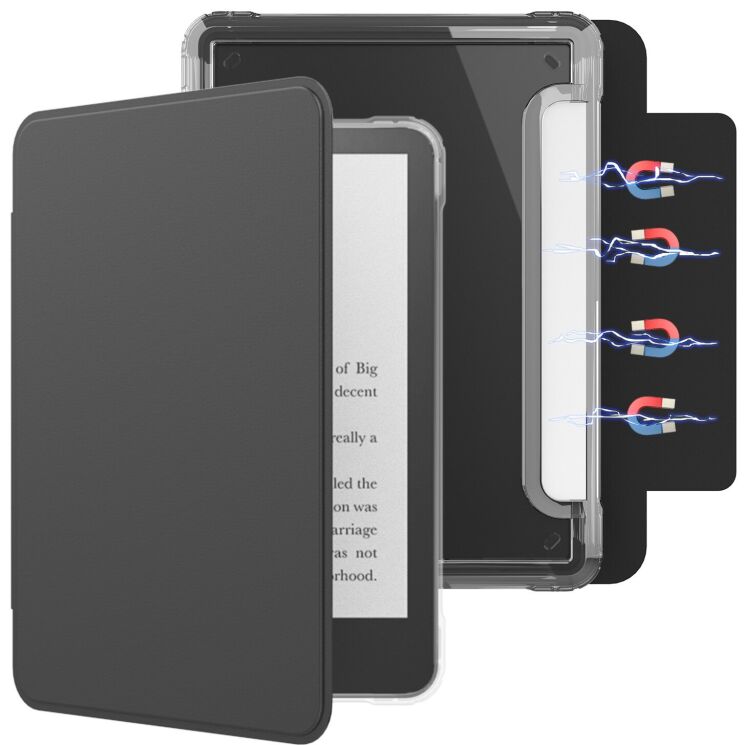 Защитный чехол Reframe Magnetic Cover для Amazon Kindle Paperwhite (2024) - Black: фото 1 из 4