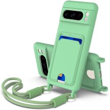 Защитный чехол Reframe Silicone Holder для Google Pixel 8A - Green: фото 1 из 8