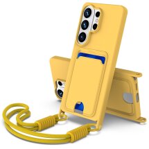 Защитный чехол Reframe Silicone Holder для Samsung Galaxy S26 Ultra - Yellow: фото 1 из 8