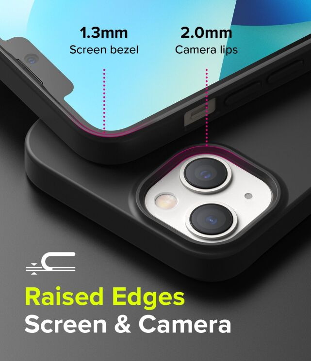 Защитный чехол RINGKE Air S для iPhone 13 mini - Black (291900B) Защитный чехол RINGKE Air S для iPhone 13 mini - Black: фото 7 из 9