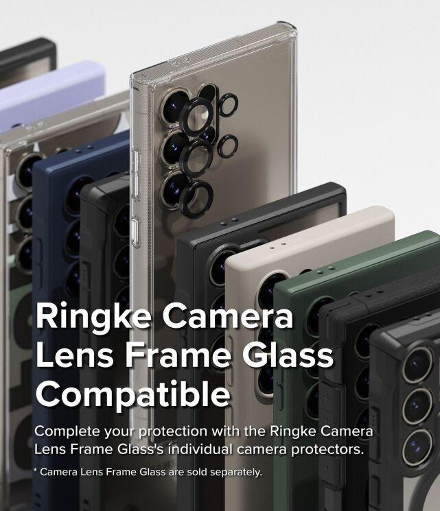 Защитный чехол Ringke Fusion X Design для Samsung Galaxy S24 Ultra (S928) 8809961783784) - Camo Black: фото 14 из 16