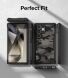 Защитный чехол Ringke Fusion X Design для Samsung Galaxy S24 Ultra (S928) 8809961783784) - Camo Black (375854CB). Фото 9 из 16