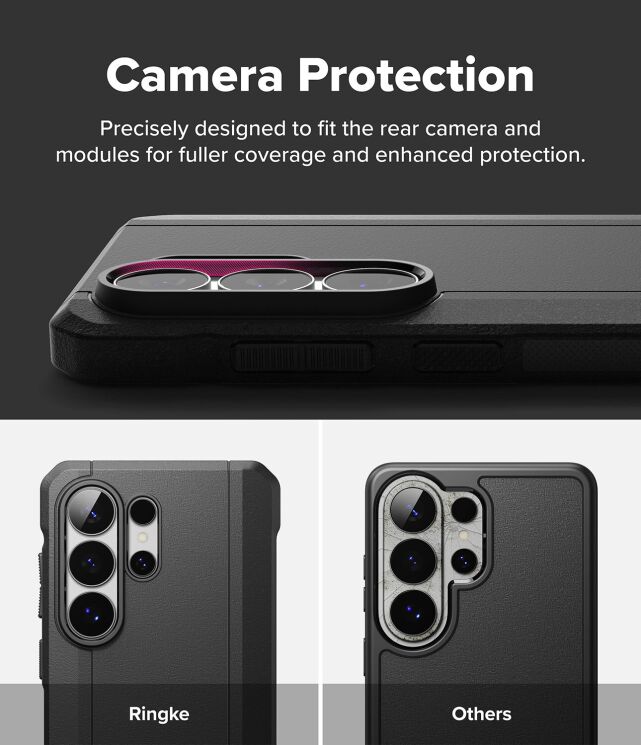 Защитный чехол Ringke Onyx Alfa Magnetic для Samsung Galaxy S26 Ultra (S948) 8800328816145 - Black: фото 12 из 19