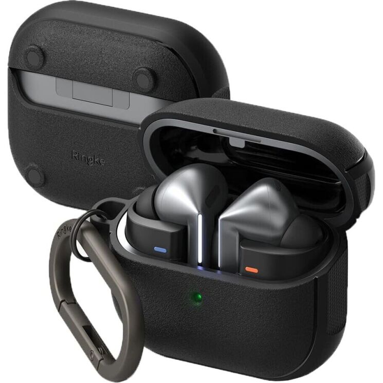 Захисний чохол Ringke Onyx Magnetic для Samsung Galaxy Buds 3 / Buds 3 Pro (8809961787928) - Black: фото 1 з 16