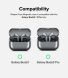 Захисний чохол Ringke Onyx Magnetic для Samsung Galaxy Buds 3 / Buds 3 Pro (8809961787935) - Grey (360922H). Фото 6 з 18