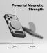 Защитный чехол Ringke UX Magnetic для iPhone 17 Pro (8800328811393) - Smoke Black (422703B). Фото 7 из 11