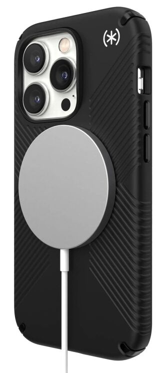 Захисний чохол Speck Presidio2 Grip MagSafe для iPhone 15 Pro (150563-3205) - Black: фото 4 з 10