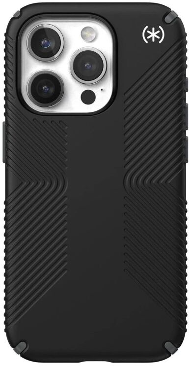 Захисний чохол Speck Presidio2 Grip MagSafe для iPhone 15 Pro (150563-3205) - Black: фото 3 з 10