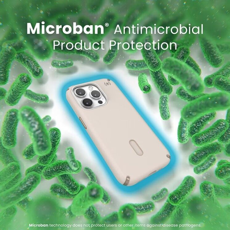 Защитный чехол Speck Presidio2 Pro MagSafe ClickLock для iPhone 15 Pro (150446-3214) - Bleached Bone: фото 7 из 15