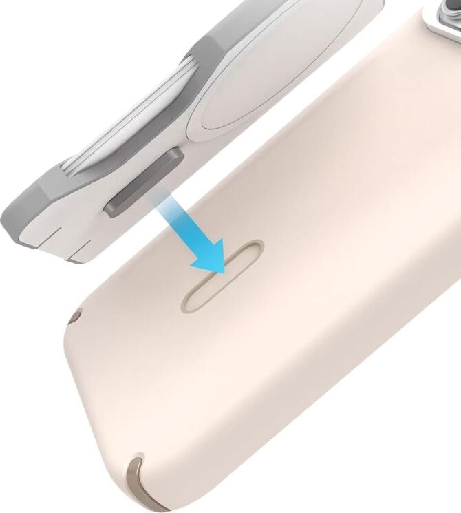 Защитный чехол Speck Presidio2 Pro MagSafe ClickLock для iPhone 15 Pro (150446-3214) - Bleached Bone: фото 14 из 15