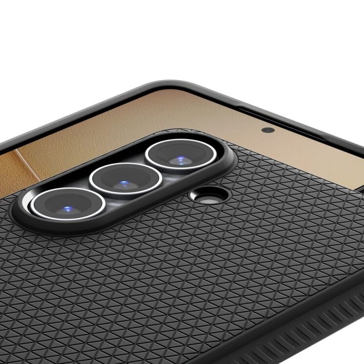 Защитный чехол Spigen Liquid Air для Samsung Galaxy S26 Plus (S947) ACS10700 - Matte Black: фото 6 из 12