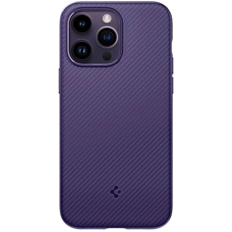 Защитный чехол Spigen (SGP) Core Armor Mag для Apple iPhone 14 Pro Max (ACS05584) - Deep Purple: фото 3 из 17