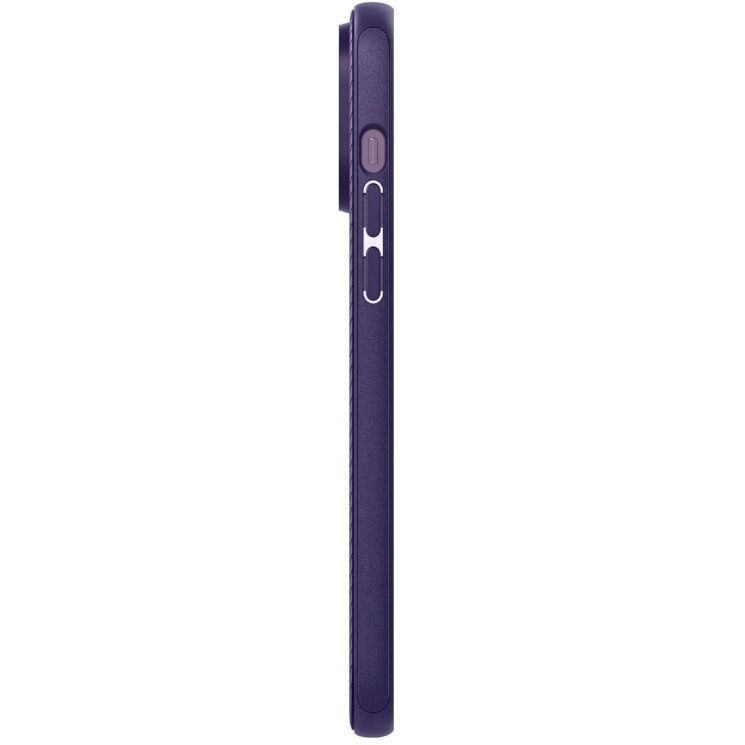 Защитный чехол Spigen (SGP) Core Armor Mag для Apple iPhone 14 Pro Max (ACS05584) - Deep Purple: фото 8 из 17