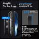 Защитный чехол Spigen (SGP) Core Armor (MagFit) для Apple iPhone 16 Pro - Matte Black (366217B). Фото 12 из 14