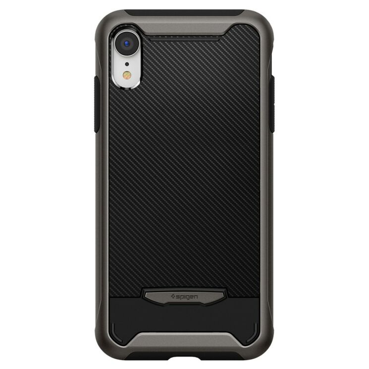 Захисний чохол Spigen SGP Hybrid NX для iPhone XR - Gunmetal: фото 8 з 8