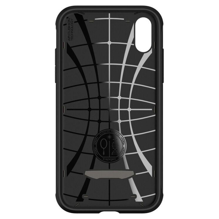 Захисний чохол Spigen SGP Hybrid NX для iPhone XR - Gunmetal: фото 4 з 8