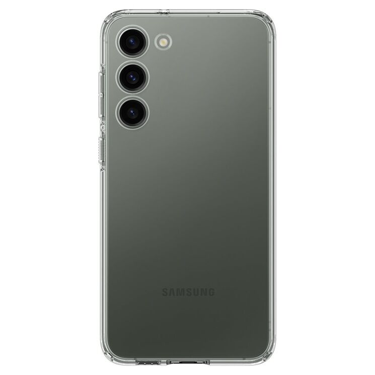 Захисний чохол Spigen (SGP) Liquid Crystal для Samsung Galaxy S23 (S911) - Crystal Clear: фото 2 з 15